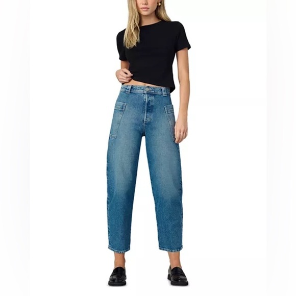 Joe's Jeans The Phoebe Patch Pocket Barrel Jeans size 29 - Picture 1 of 15